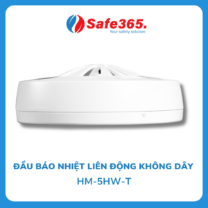 Đầu báo cháy nhiệt tự động liên động không dây SafeFire HM-5HW-T (Có quà tặng) 38