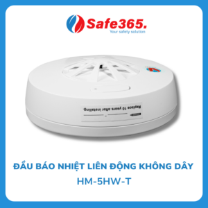 Đầu báo cháy nhiệt tự động liên động không dây SafeFire HM-5HW-T (Có quà tặng) 42