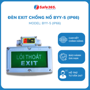 Đèn Exit Chống Nổ BYY-5 Có Tem Kiểm Định den-exit-chong-no-BYY-5-IP66