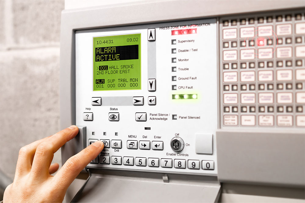 control panel fire alarm