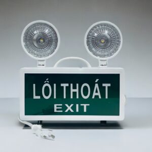 Đèn Sự Cố Kết Hợp Đèn Exit Thoát Hiểm Khẩn Cấp HW-118KH den su co ket hop exit 7