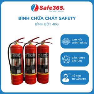 Bình chữa cháy Safety 4KG