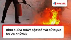 Bình chữa cháy bột có tái sử dụng được không?
