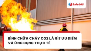 Bình chữa cháy CO2 là gì? Ưu điểm và ứng dụng thực tế