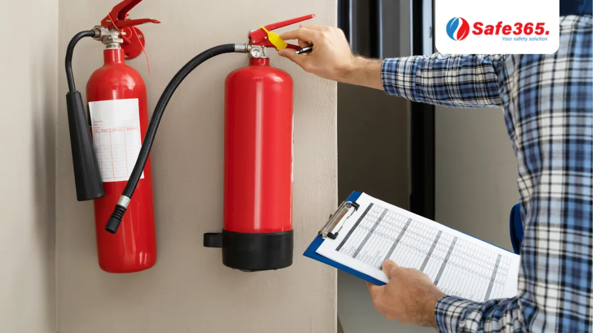 Bảo quản bình chữa cháy CO2