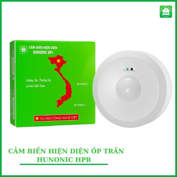 Cảm Biến Hiện Diện Ốp Trần Hunonic HPR Cảm Biến Hiện Diện Ốp Trần Hunonic HPR