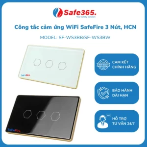 Công tắc cảm ứng 3 nút Wifi
