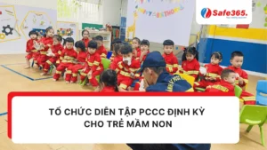 Diễn tập pccc trường mẫu giáo
