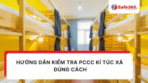 Kiểm tra pccc kí túc xá