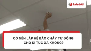 Lắp báo cháy kí túc xá