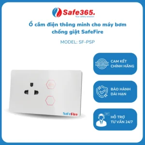 Ổ cắm thông minh cho máy bơm chống giật SafeFire