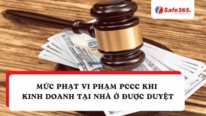 Phạt Pccc nhà kinh doanh