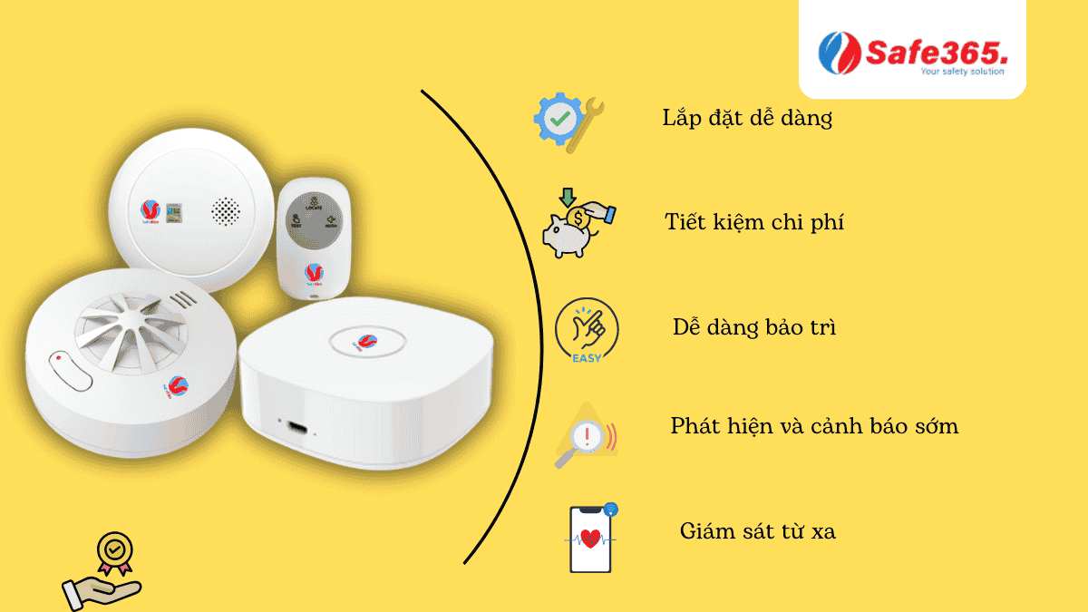 Tại sao nên lắp báo cháy không dây cho biệt thự