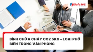 Bình chữa cháy CO2 5kg – Loại phổ biến trong văn phòng