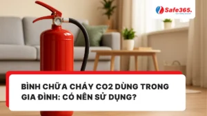 Bình chữa cháy CO2 dùng trong gia đình: Có nên dùng?