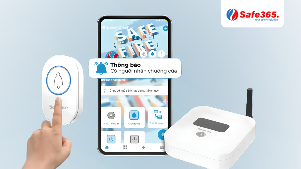  Chuông cửa WiFi thông minh - kết nối