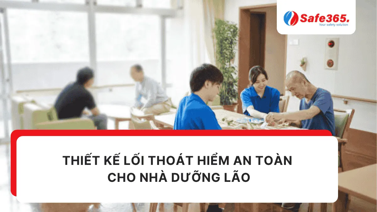 Lối thoát hiểm nhà dưỡng lão