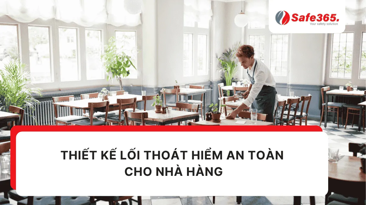 Lối thoát hiểm nhà hàng