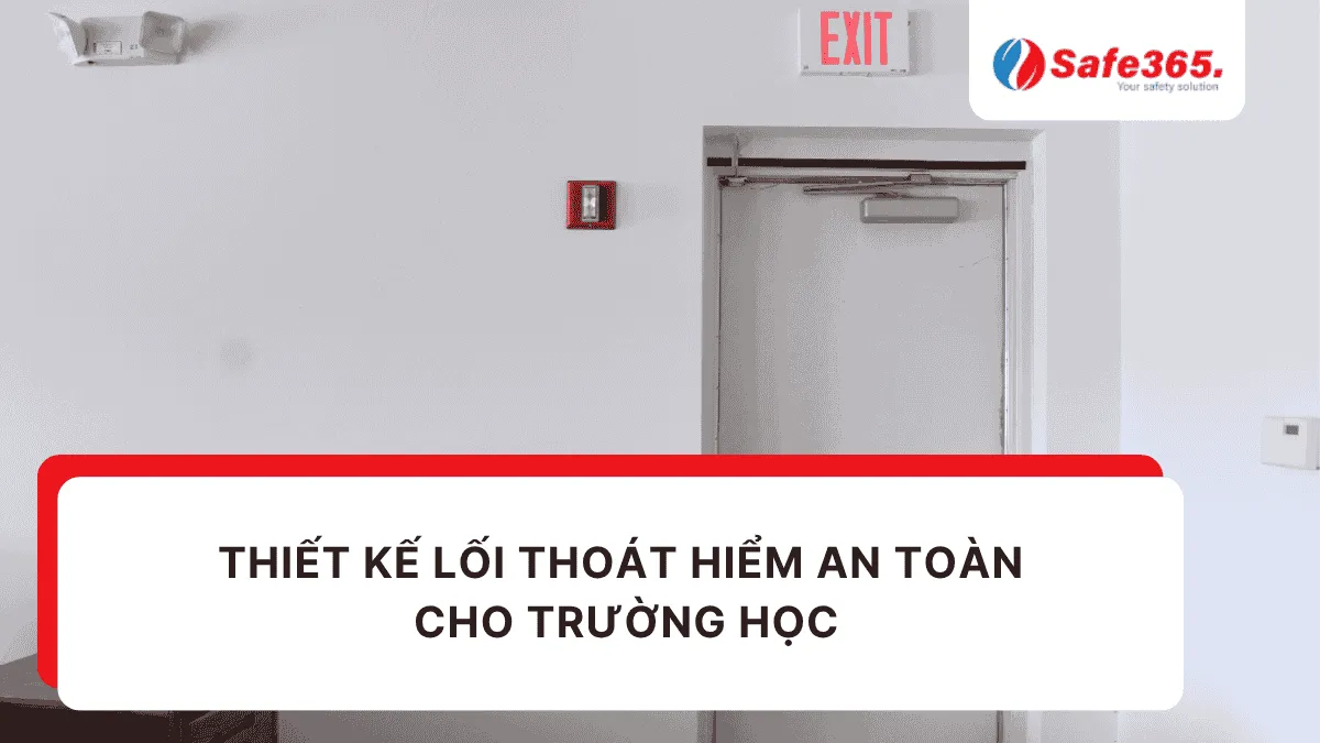 Lối thoát hiểm trường học