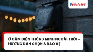 Ổ cắm thông minh ngoài trời – Hướng dẫn chọn & bảo vệ