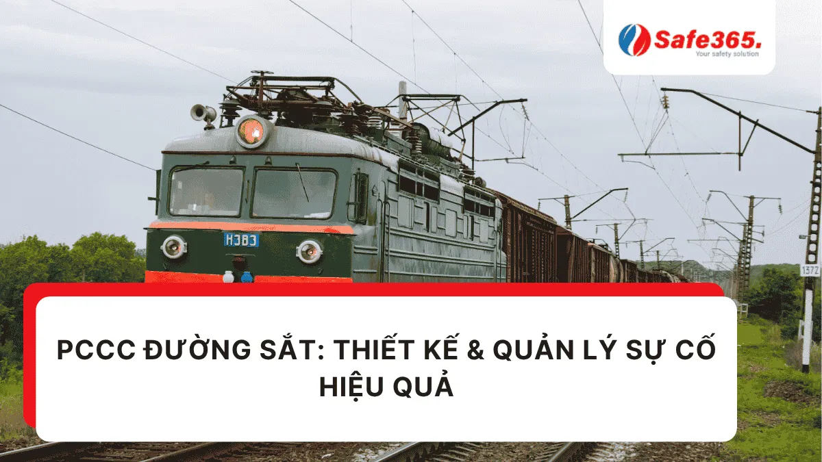 PCCC đường sắt: Thiết kế & quản lý sự cố hiệu quả Pccc đường sắt
