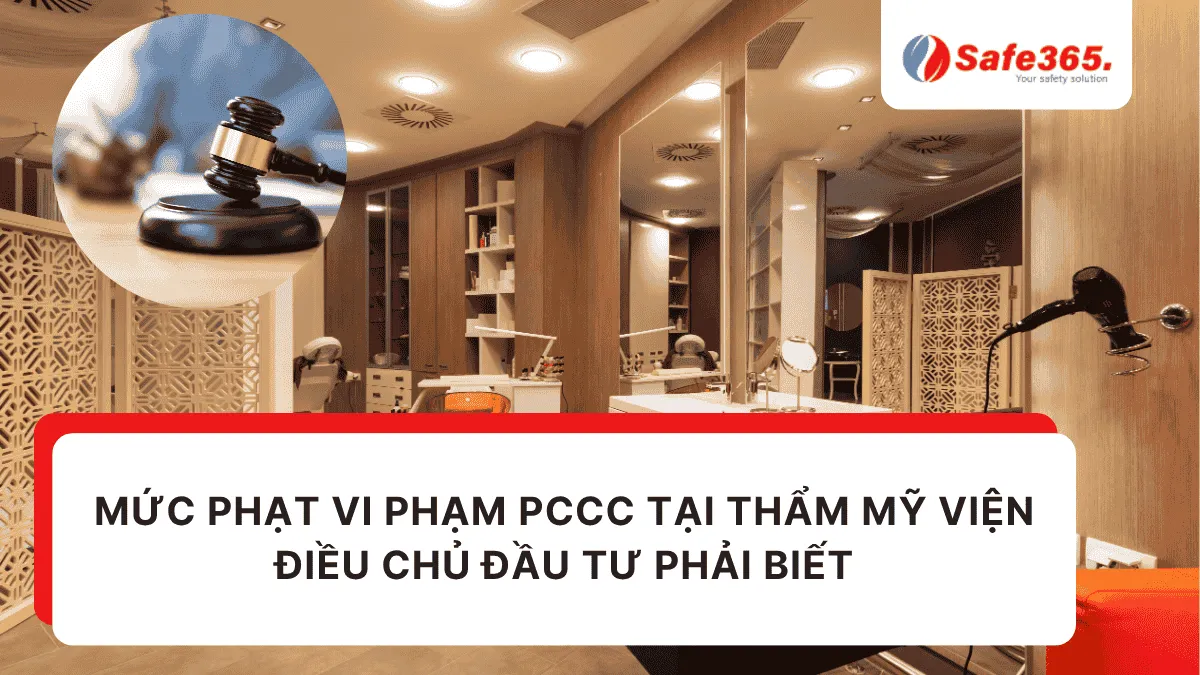 Phạt pccc thẩm mỹ viện