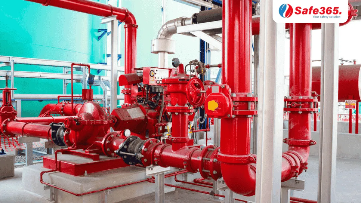 PCCC cảng thủy: Tiêu chuẩn & bố trí hệ thống cho tàu và bến cảng Thiết bị chữa cháy cố định