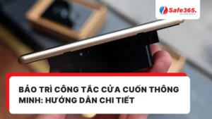 Bảo trì công tắc cửa cuốn thông minh: Hướng dẫn chi tiết