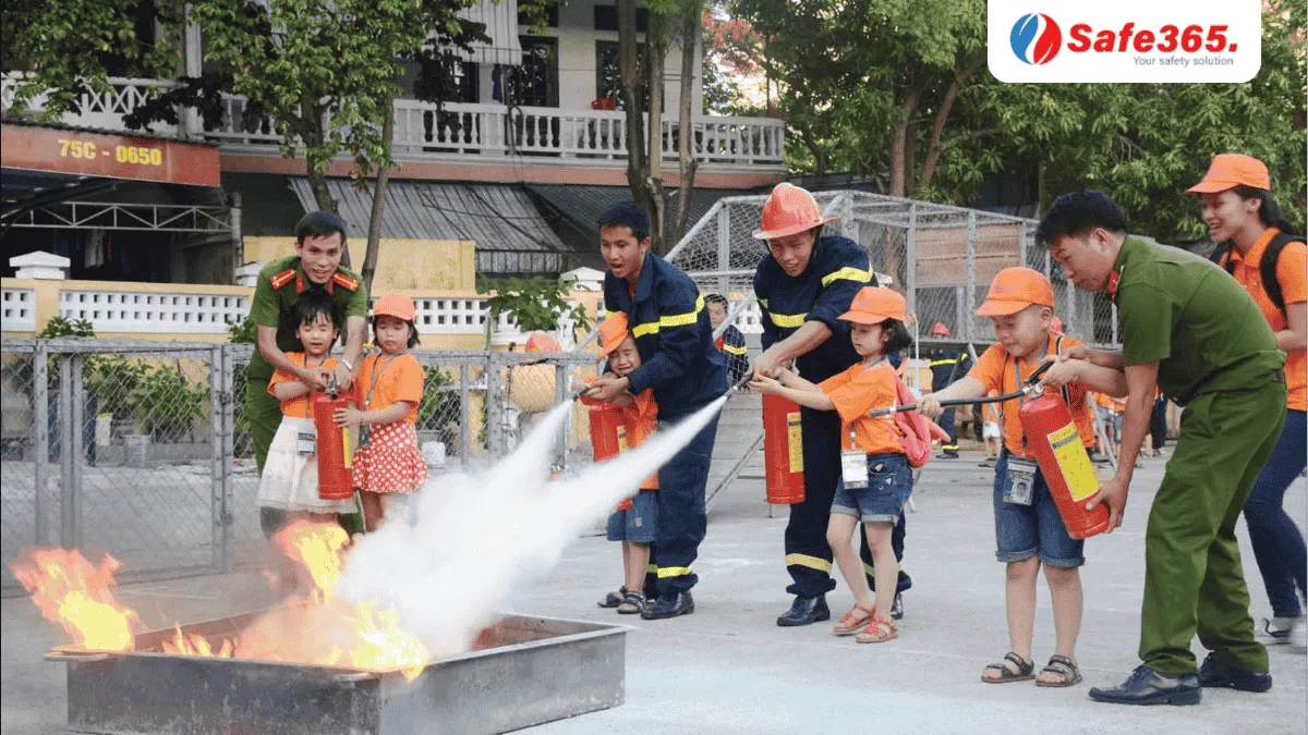 Cách sử dụng bình chữa cháy