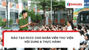 Đào tạo pccc thư viện