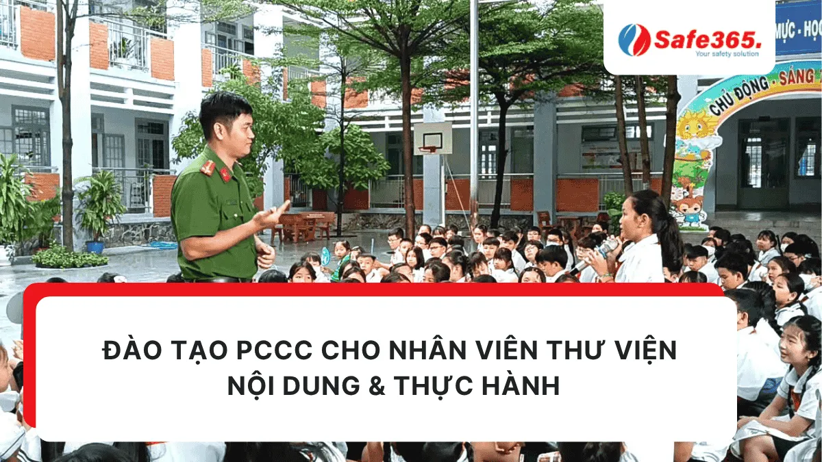 Đào tạo pccc thư viện