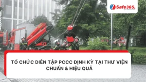 Diễn tập pccc thư viện