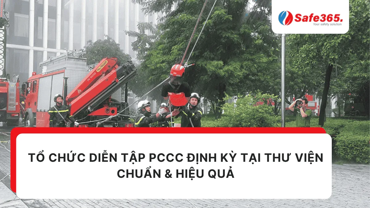 Diễn tập pccc thư viện