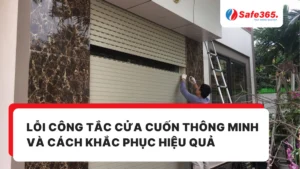 Lỗi công tắc cửa cuốn thông minh và cách khắc phục hiệu quả