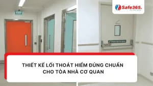 Lối thoát hiểm cơ quan hành chính