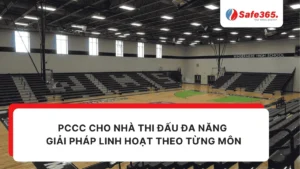 Pccc nhà thi đấu đa năng