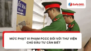 Phạt pccc thư viện